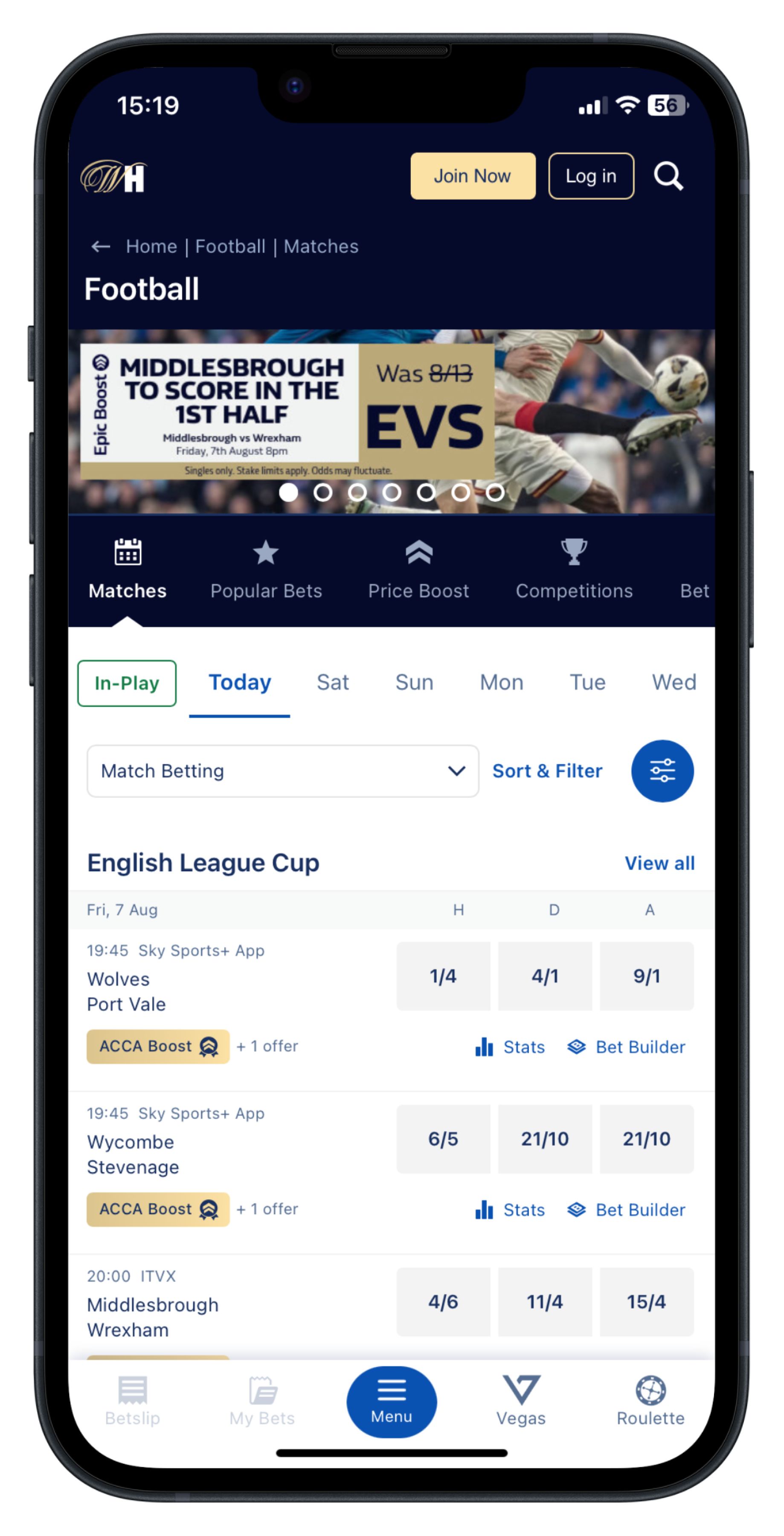 Wh App Mockup