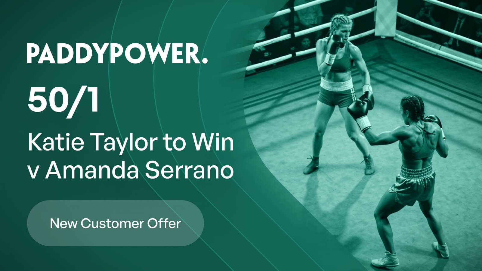 Get 50/1 on Katie Taylor to beat Serrano in UFC: Paddy Power Sign-up Offer