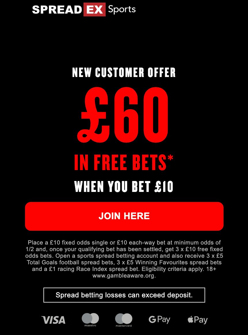 Spreadex Sign Up Offer