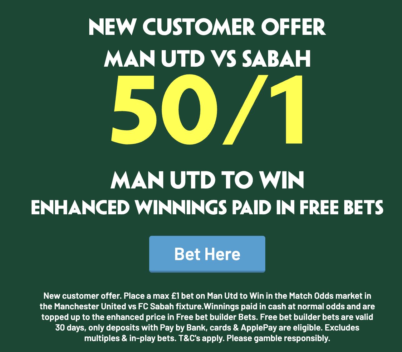 Paddy Power Man United V Sabah 501